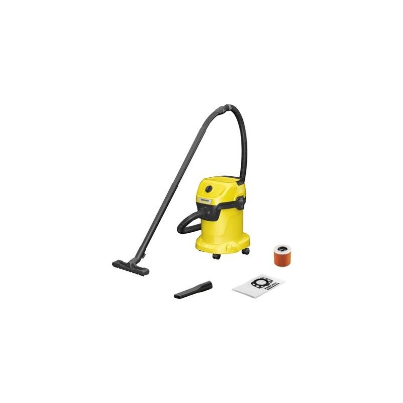 ASPIRADOR SECO/HUMEDO WD3 V-17/20 1000W 17L