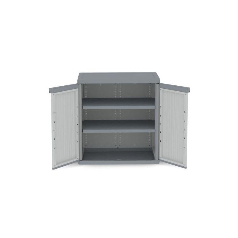 ARMARIO 94,5X89,7X53,7CM. WAVE JUMBO BAJO XL GRIS