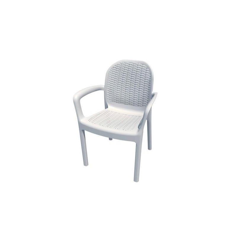SILLON MIRANDA RATAN BLANCO 8298-01
