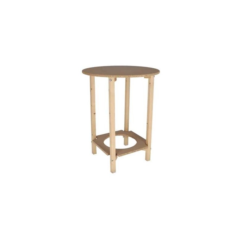 MESA CAMILLA REDONDA 90X75 21009