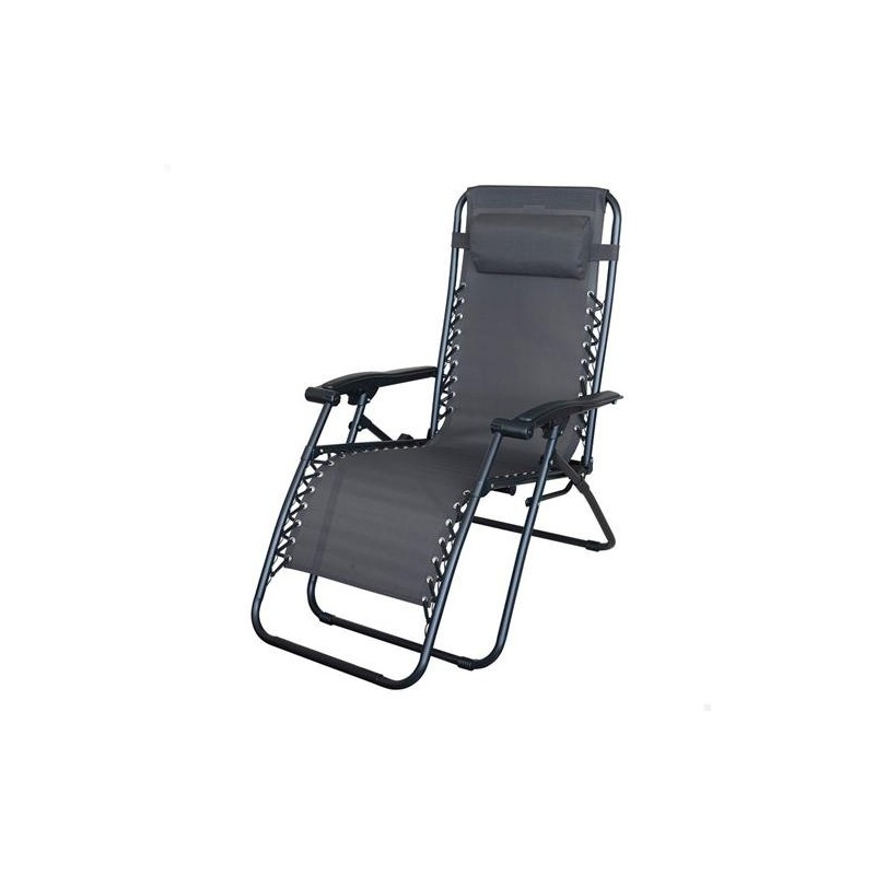 TUMBONA TEXTILENO 153X66X104CM GRIS OSCURO 61144