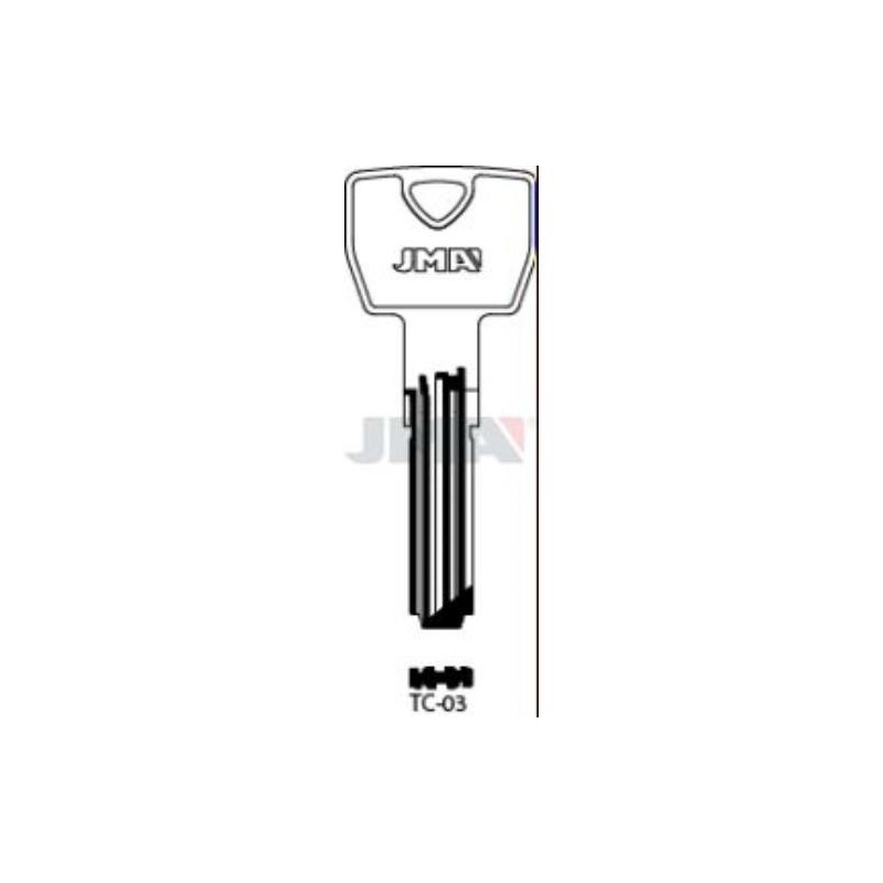 LLAVES JMA LATON SEGURIDAD TC-3