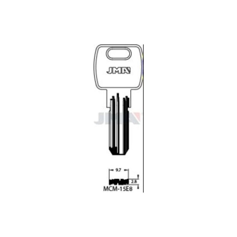 LLAVES JMA LATON SEGURIDAD MCM-15E8