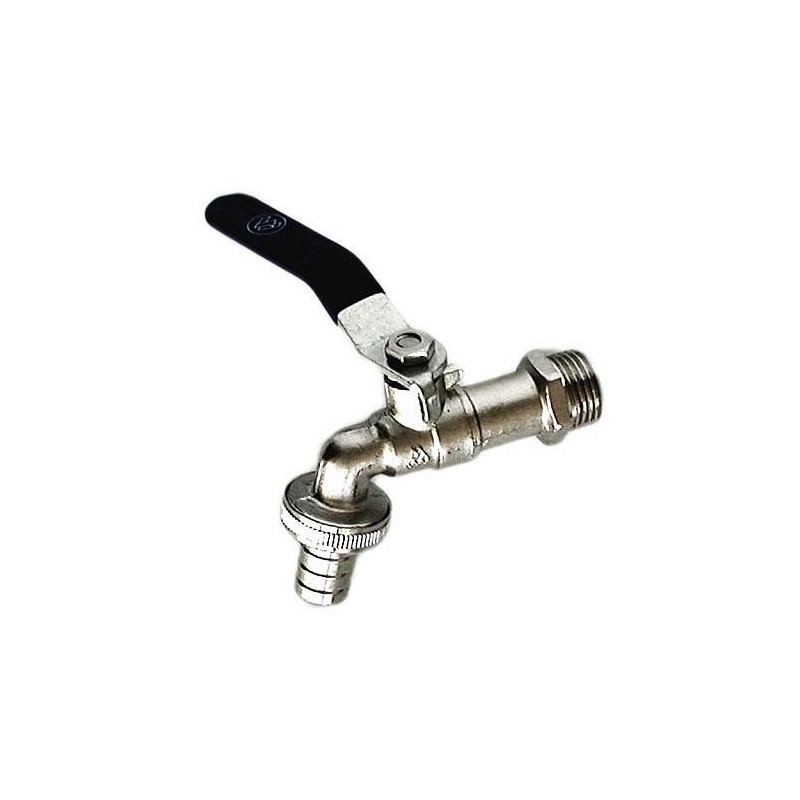 GRIFO CODO ESFERA PARA MANGUERA 1/2 490002