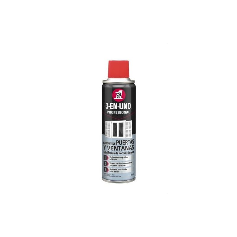 LUBRICANTE PUERTAS Y VENT. 3 EN 1 250ML. 341027