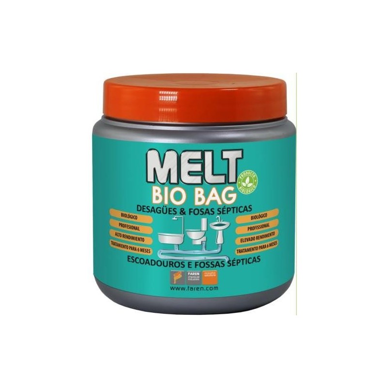 TRATAMIENTO BIOLOGICO FOSA SEPTICA MELT BIO BAG