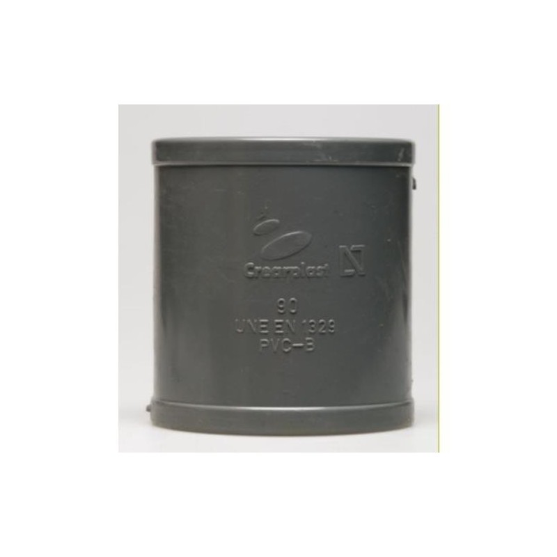 ENLACE RECTO PVC EVACUACION 50 MM