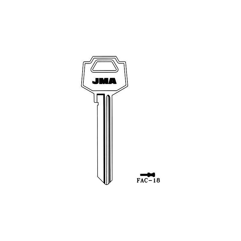 LLAVIN ACERO B FAC-18