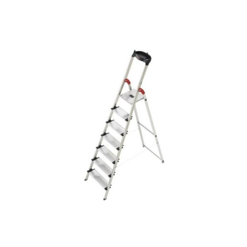 ESCALERA DOMESTICA PELDAÑOS ANCHOS 7 XXL PLASTICA
