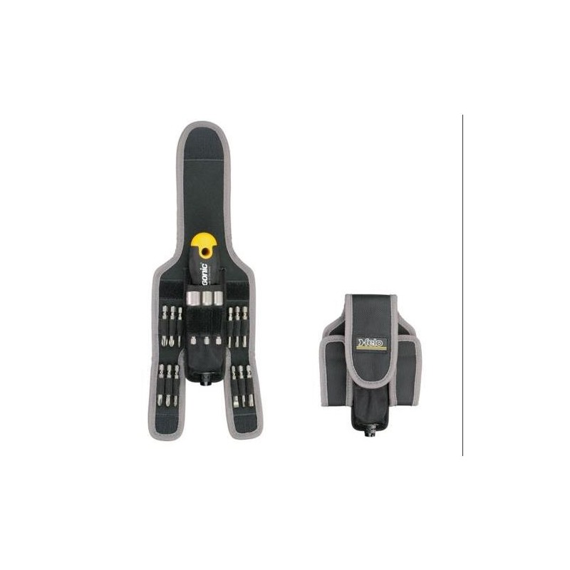 JGO.16 PZAS.HERRAMIENTAS ERGONIC K C/CARRACA 1/4