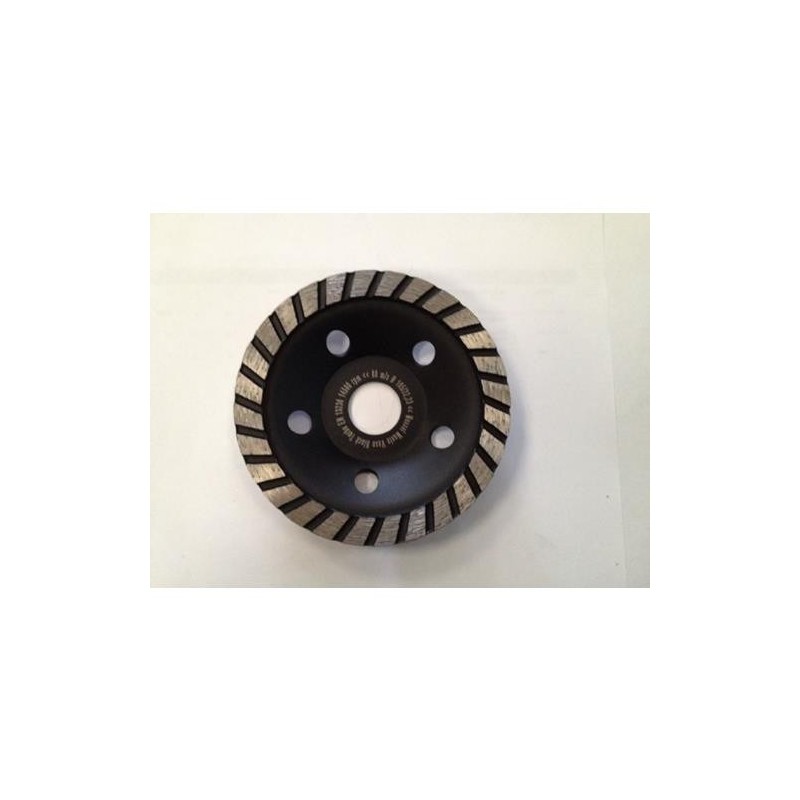 MUELA VASO TURBO BLACK 105 MM.